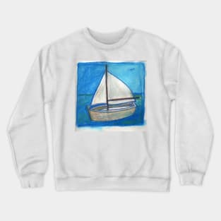 Sailboat Crewneck Sweatshirt